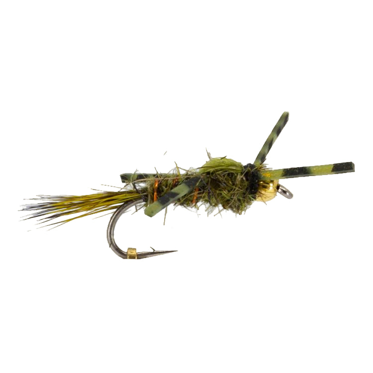 Gold Rib Hares Ear Nymph Olive