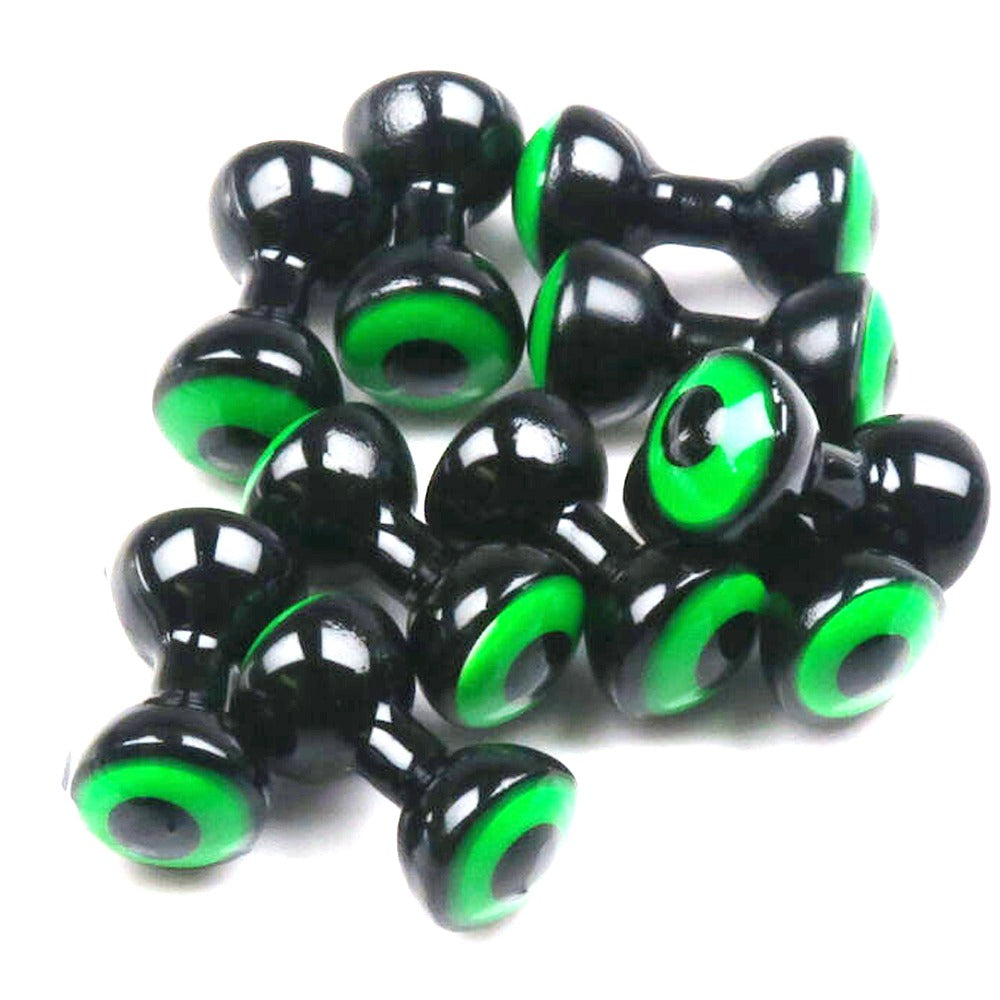 Double Pupil Lead Eye Blk fl Chrtr black pupil