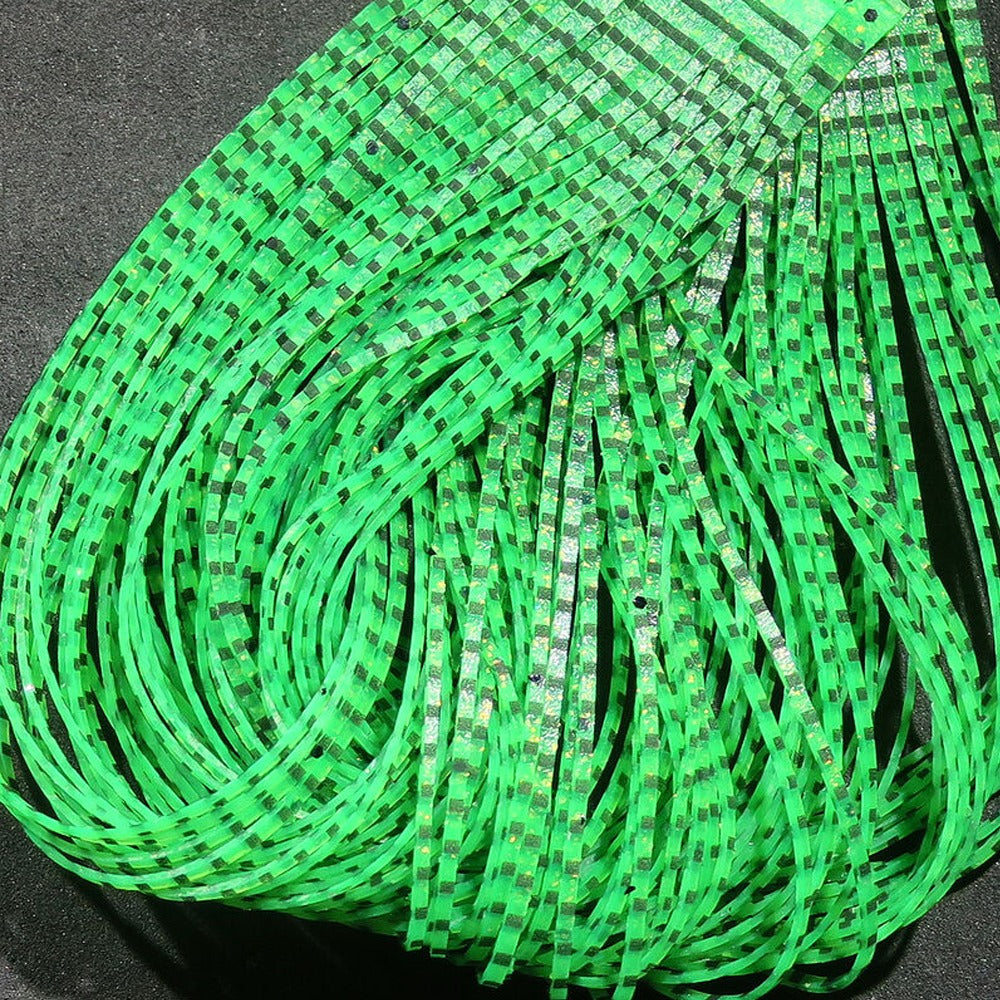 Hareline Grizzly Flutter Legs - Black Barred