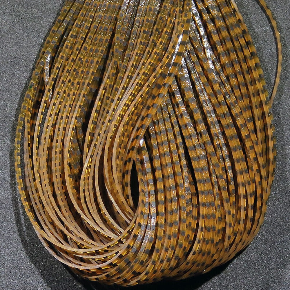 Hareline Grizzly Flutter Legs - Black Barred