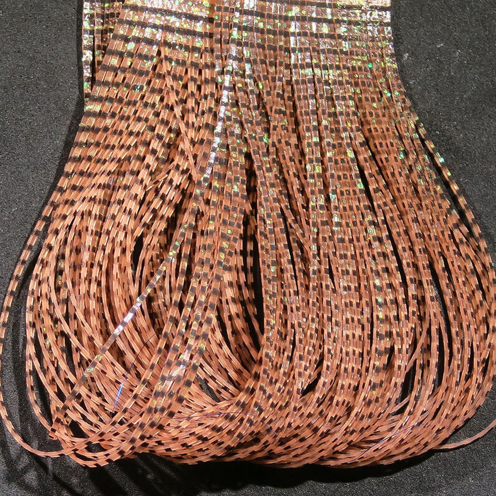 Hareline Grizzly Flutter Legs - Black Barred