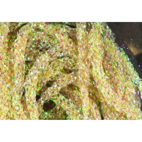 Hareline Diamond Braid Dyed Over Pearl