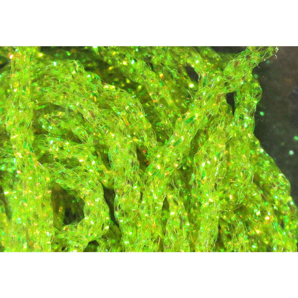 Hareline Diamond Braid Dyed Over Pearl