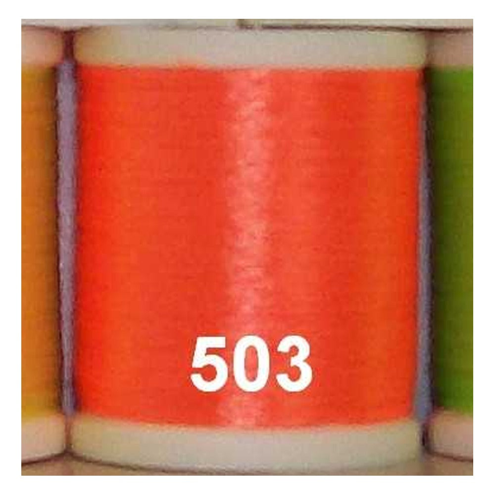 Danville 210D Waxed Flymaster Plus Thread Fl Orange