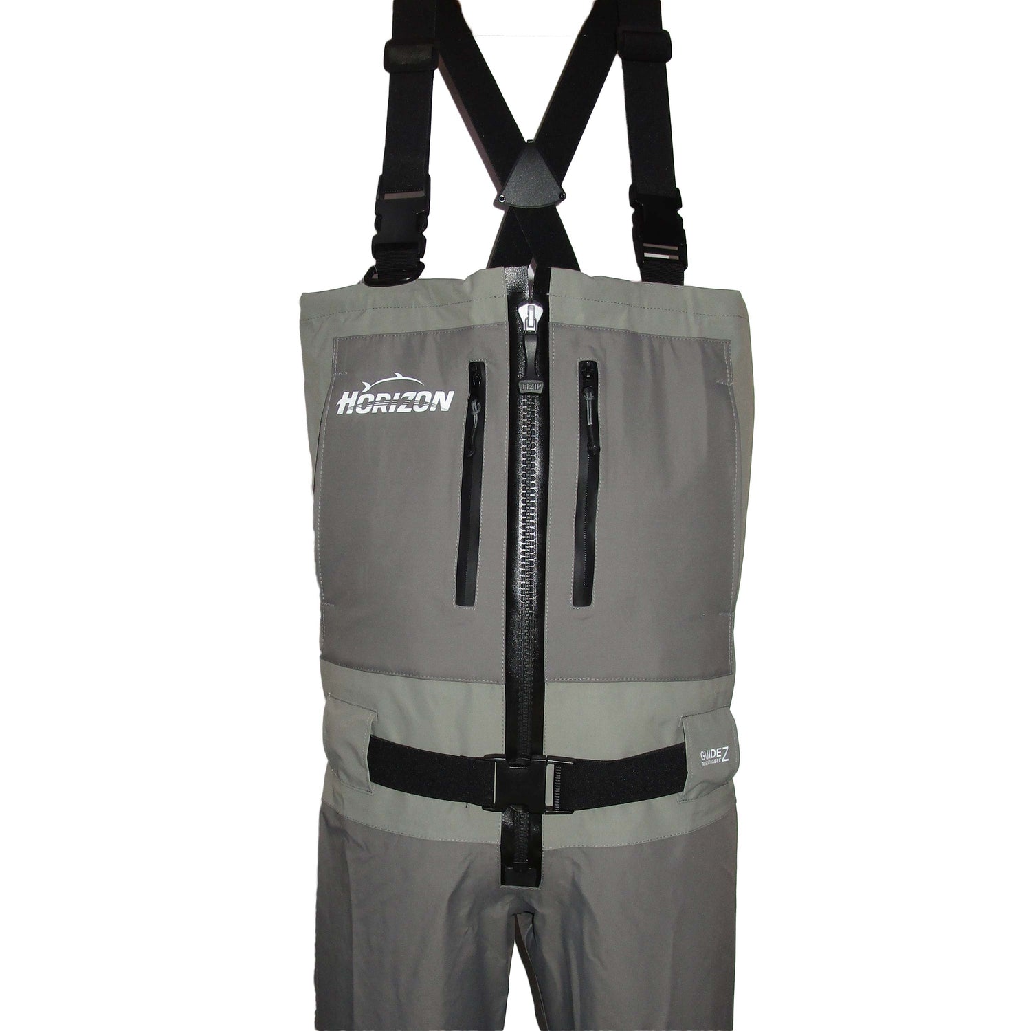 Breathable Fishing Waders with Zip