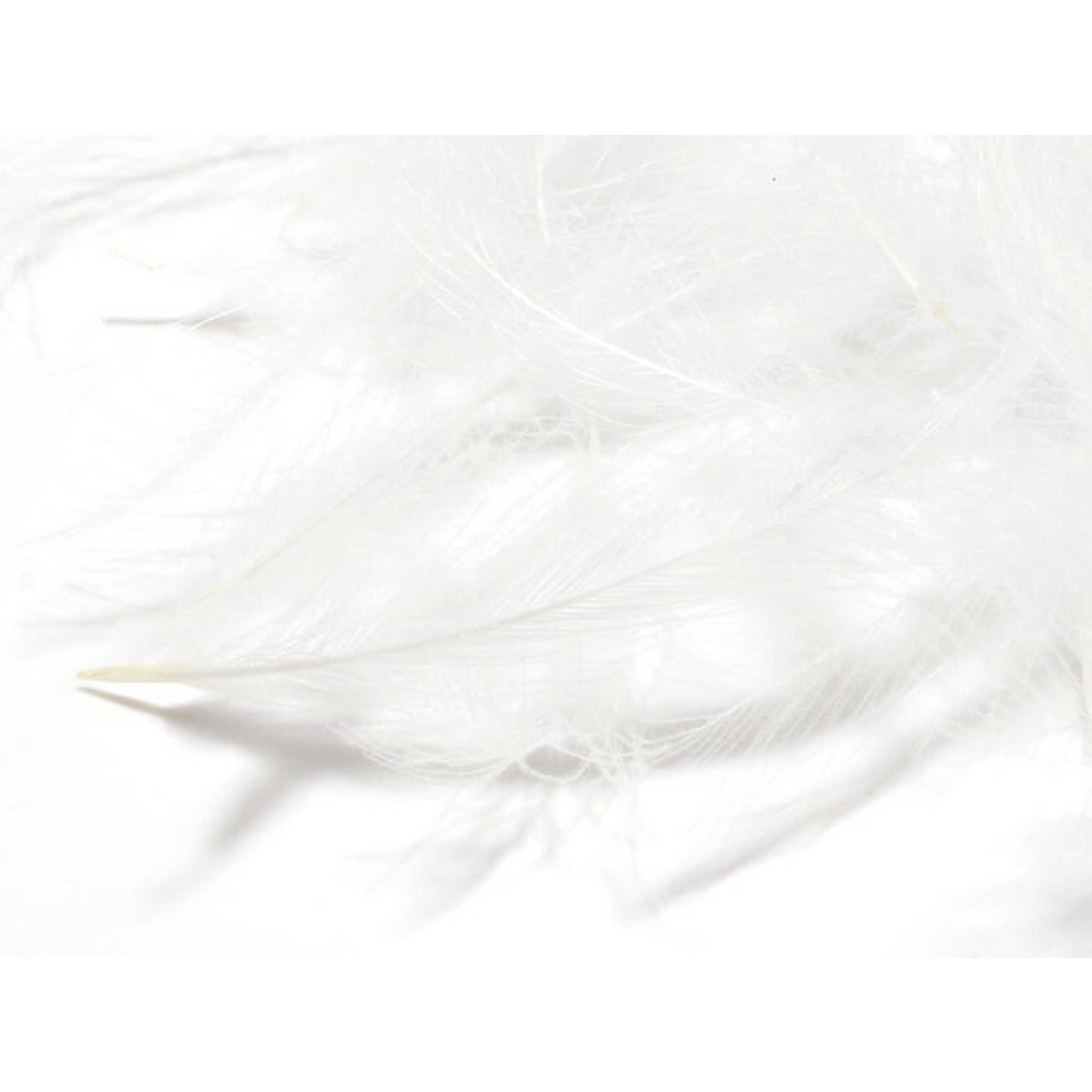 Hareline CDC Feathers White