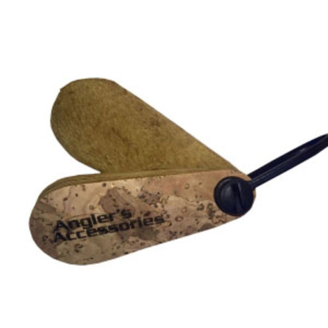 Cork Teardrop Amadou Patch