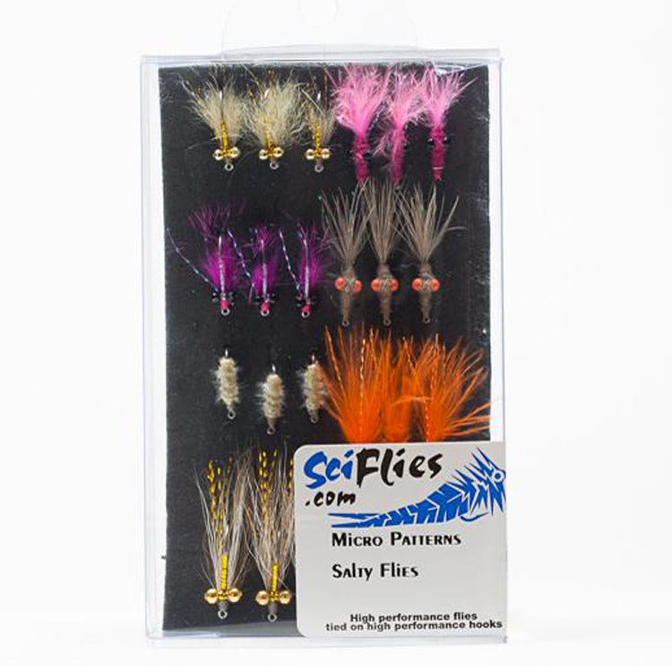 Micro Spoon Fly Pattern Micro Saltwater Fly Pattern Pack | Frontier Fly Fishing
