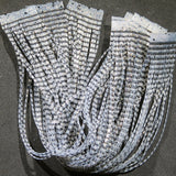 Hareline Grizzly Flutter Legs - Black Barred