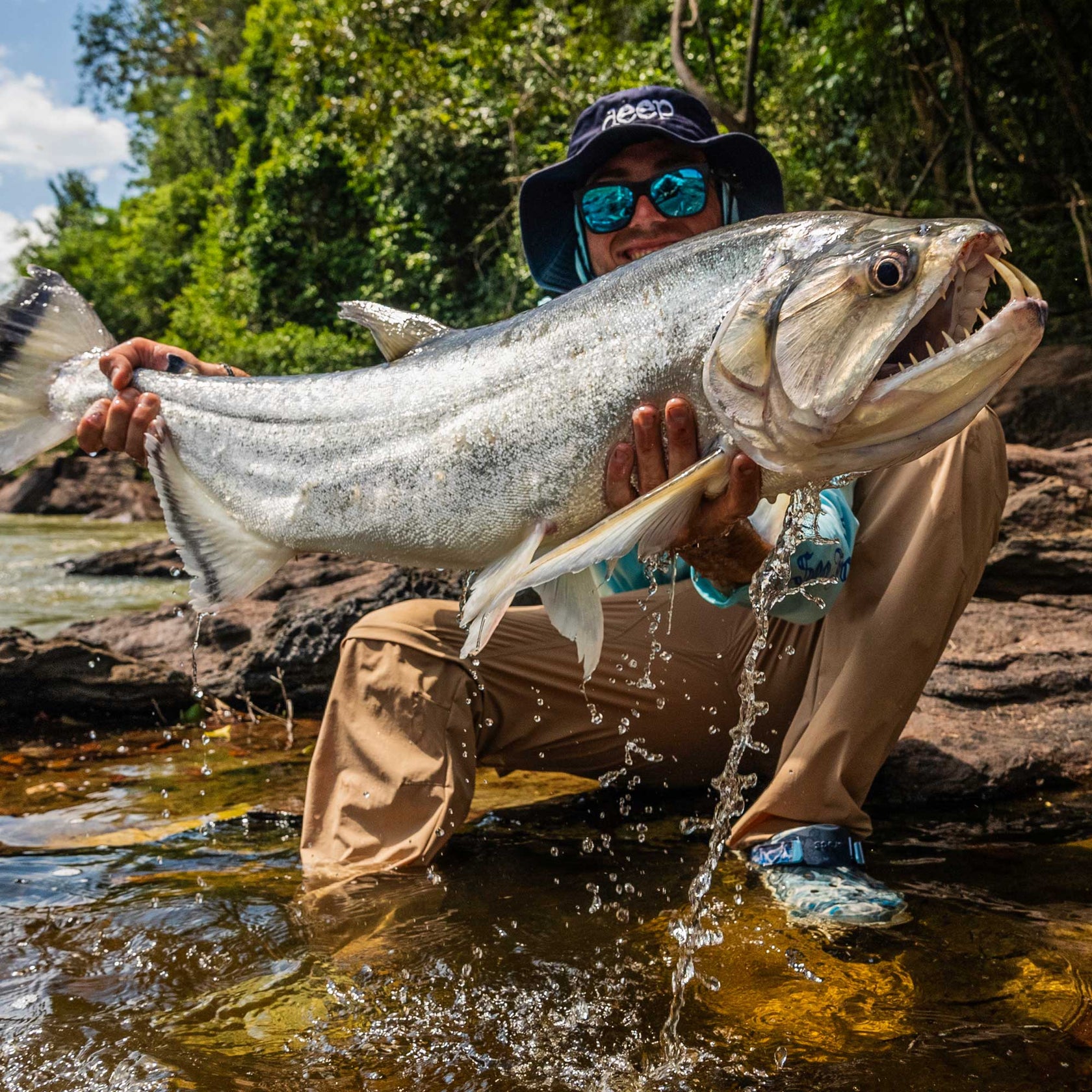 vampire fish amazon fly fishing