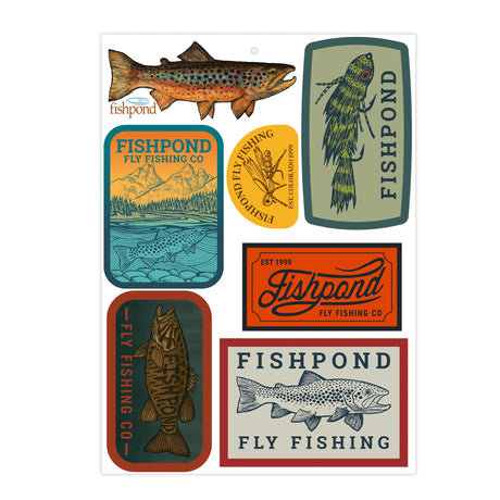 Fishpond Freshwater Sticker Kit