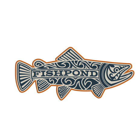 Fishpond Maori Overcast Sticker